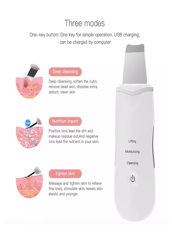 Generic Portable Blackhead Removal Ultrasonic Facial Cleaner - Image 4