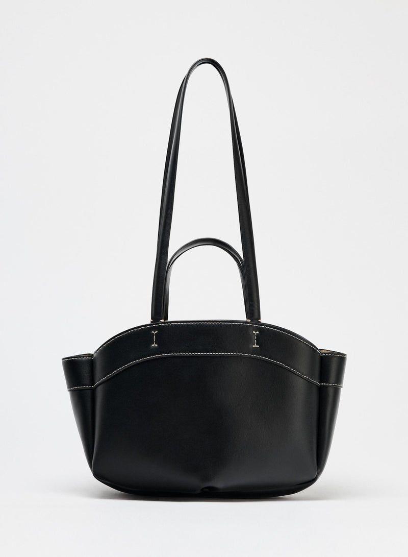 زارا Tote Shopping Bag with Removable Bundle - Image 1