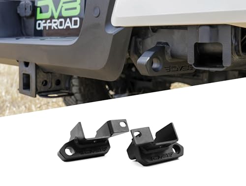 DV8 Offroad DRing Recovery Mounts for 20242026 Toyota Tacoma Provide Vehicle Recovery Points LowProfile Design Compatible w OEM DV8 Rear Bumpers Accept 34 DRings w 78 Pin Pair - Image 1