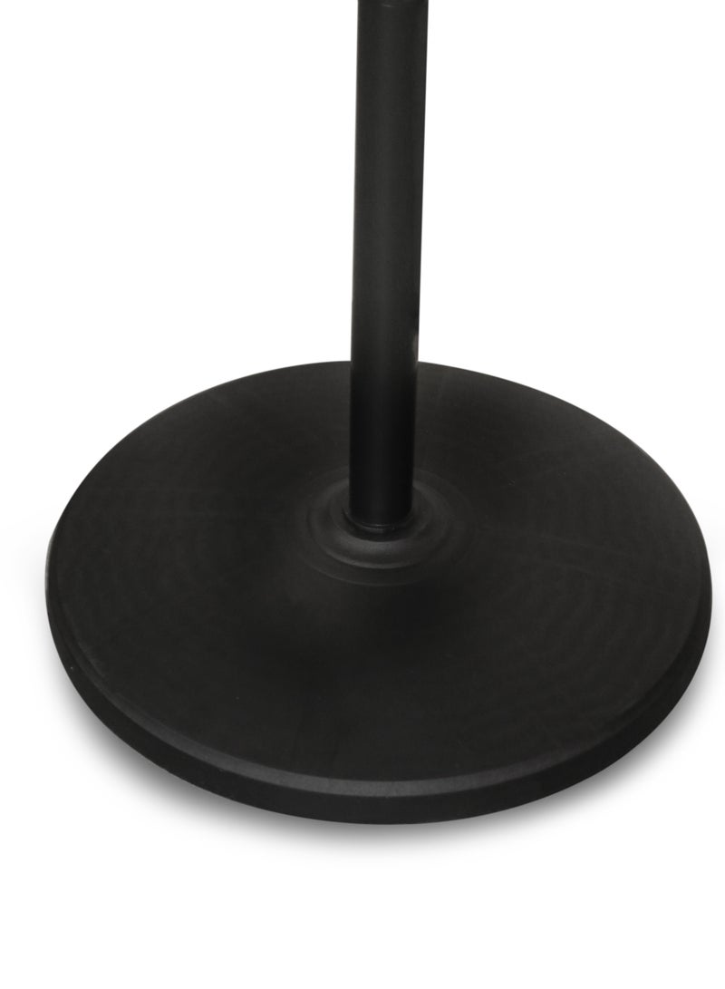 Kaufmann Pedestal Stand Fan Adjustable Height 3 Speed 5 Leaf Blade Fan Suit For Home and Office Black 120cm - Image 5