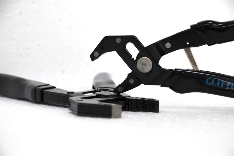 Glitter Sun Robo-Style, V-Notch Self Adjusting Pliers (10 inch) - Image 1