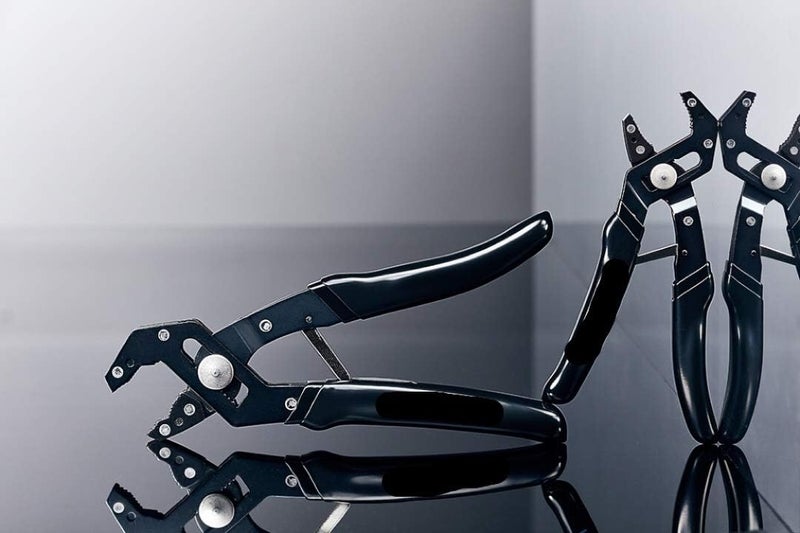 Glitter Sun Robo-Style, V-Notch Self Adjusting Pliers (10 inch) - Image 2