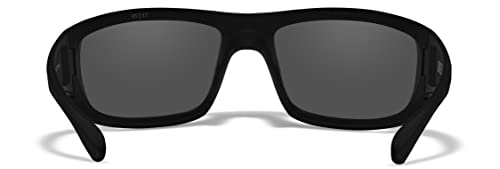 Wiley X WX Omega Sunglasses, Safety Glasses for Men and Women, UV Eye Protection for Shooting, Fishing, Biking, and Extreme Sports, Matte Black Frames, Tinted Lenses - Image 3