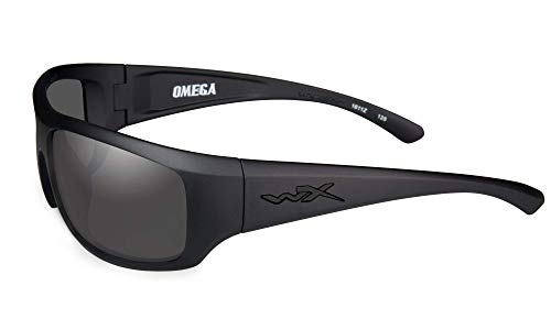 Wiley X WX Omega Sunglasses, Safety Glasses for Men and Women, UV Eye Protection for Shooting, Fishing, Biking, and Extreme Sports, Matte Black Frames, Tinted Lenses - Image 5