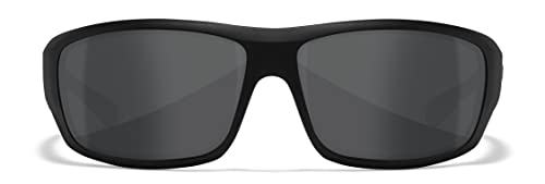 Wiley X WX Omega Sunglasses, Safety Glasses for Men and Women, UV Eye Protection for Shooting, Fishing, Biking, and Extreme Sports, Matte Black Frames, Tinted Lenses - Image 4