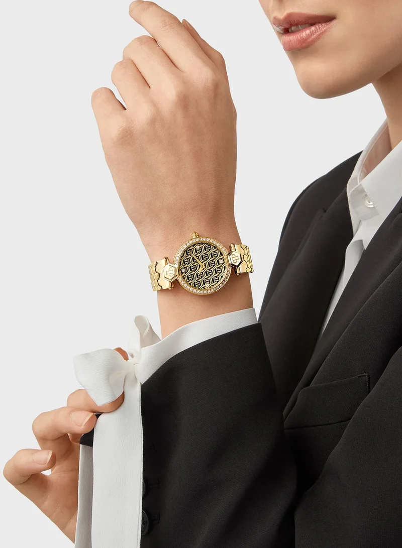 PHILIPP PLEIN Steel Strap Analog Watch
