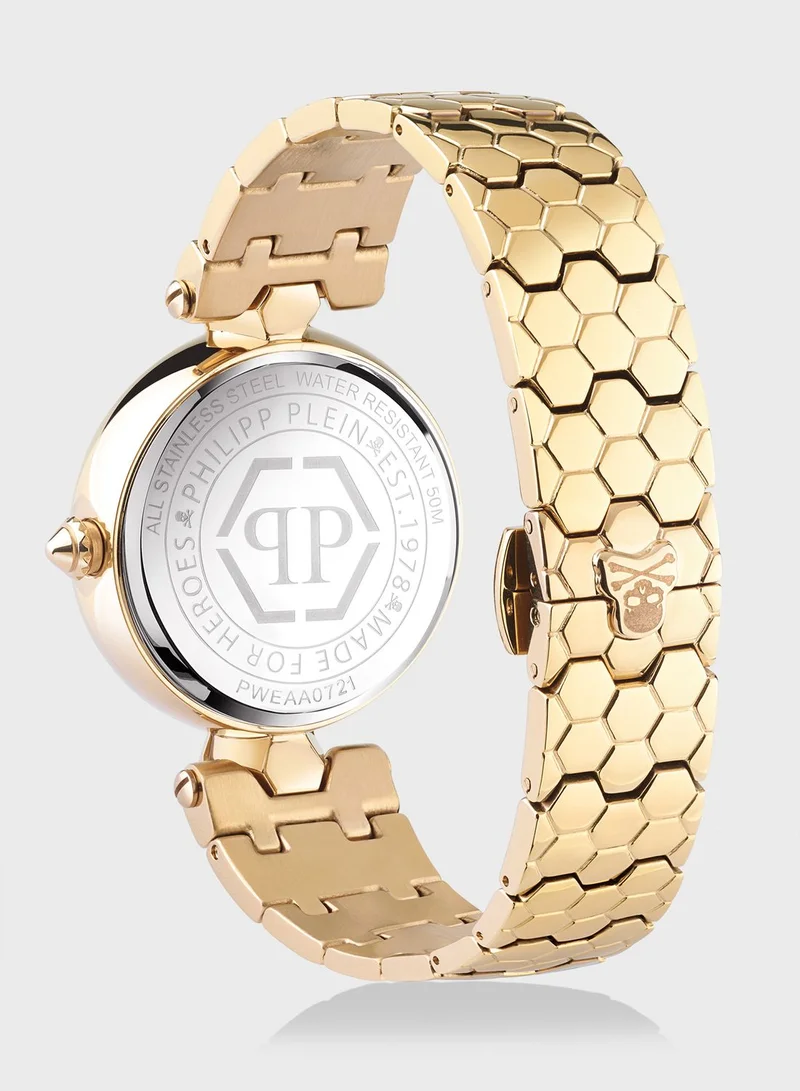 PHILIPP PLEIN Steel Strap Analog Watch