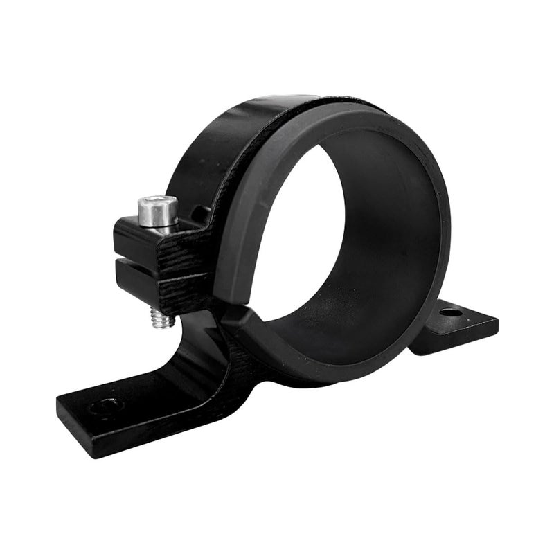 BDZMC 60mm Fuel Filter Mounting Bracket Aluminum Alloy Fuel Pump Clamp Holder Universal Car OilFuelGas Pump Mounting Bracket Black 60MM - Image 3