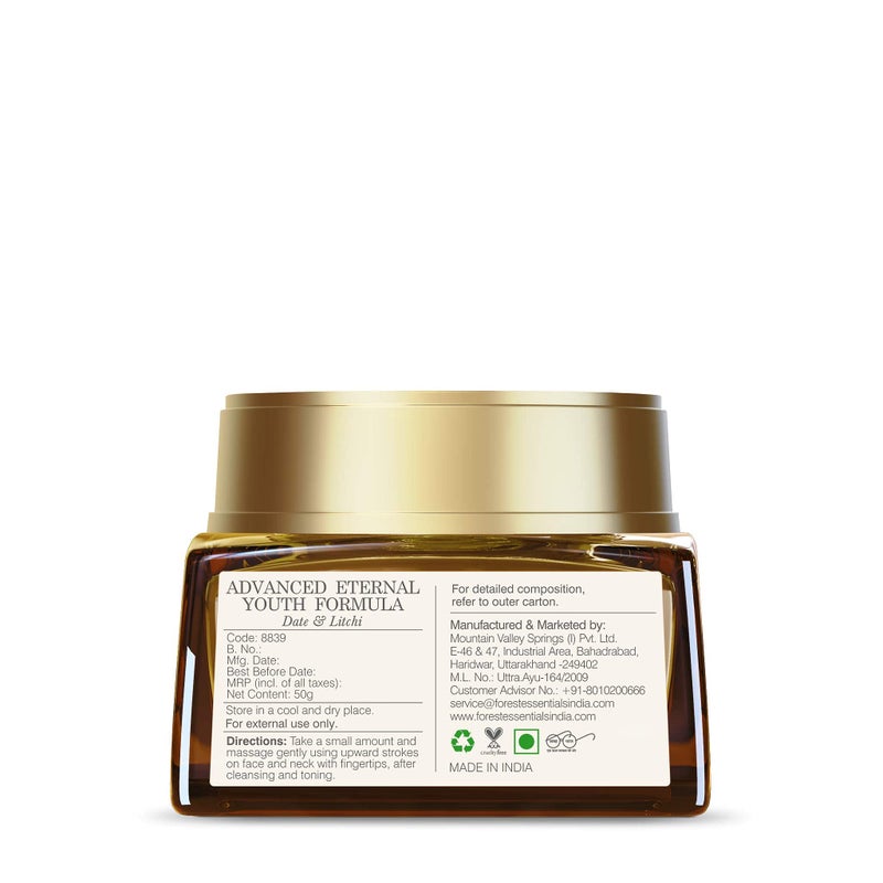 Forest Essentials Date & Litchi Eternal Youth Formula - 50g - Image 4