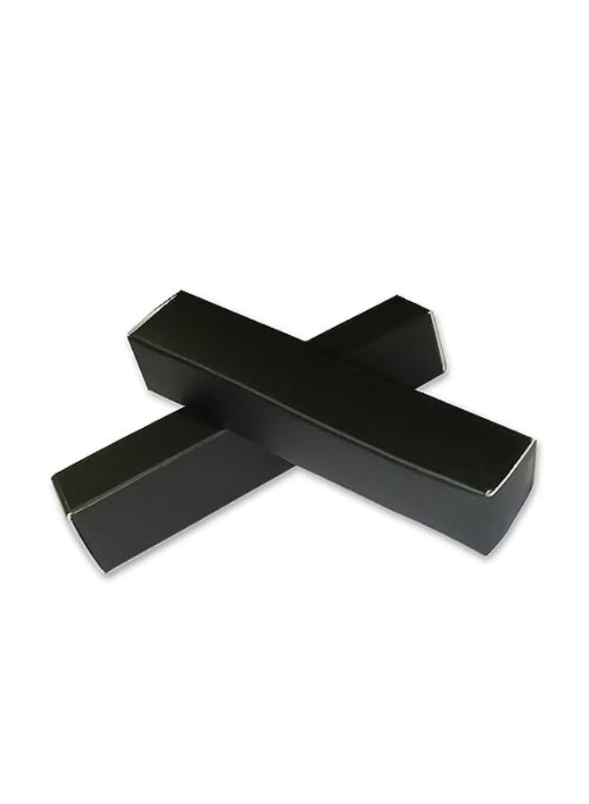 ANZKA 50 Pcs Lip Balm Boxes Packaging 68x18x18cm Wrapping Box for 015Oz Lipbalm Containers Tubes 55ml DIY Lipsticks Black Package Boxes - Image 3