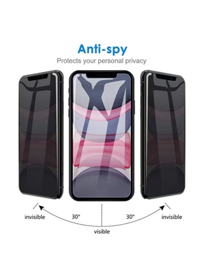 ACLIX Screen protector compatible with Xiaomi Redmi A1+ Screen Protector Tempered Glass (Privacy) - Image 3