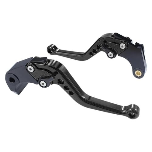 Adsspro Motorcycle CNC Aluminum Short Brake Clutch Levers Lever Handle for GSXR600 2006-2022 GSXR750 2006-2022 GSXR1000 2005-2006 GSXR1000 2009-2022 GSX-S1000/F/S/ABS 2015-2022 Motorbike （Black） - Image 1
