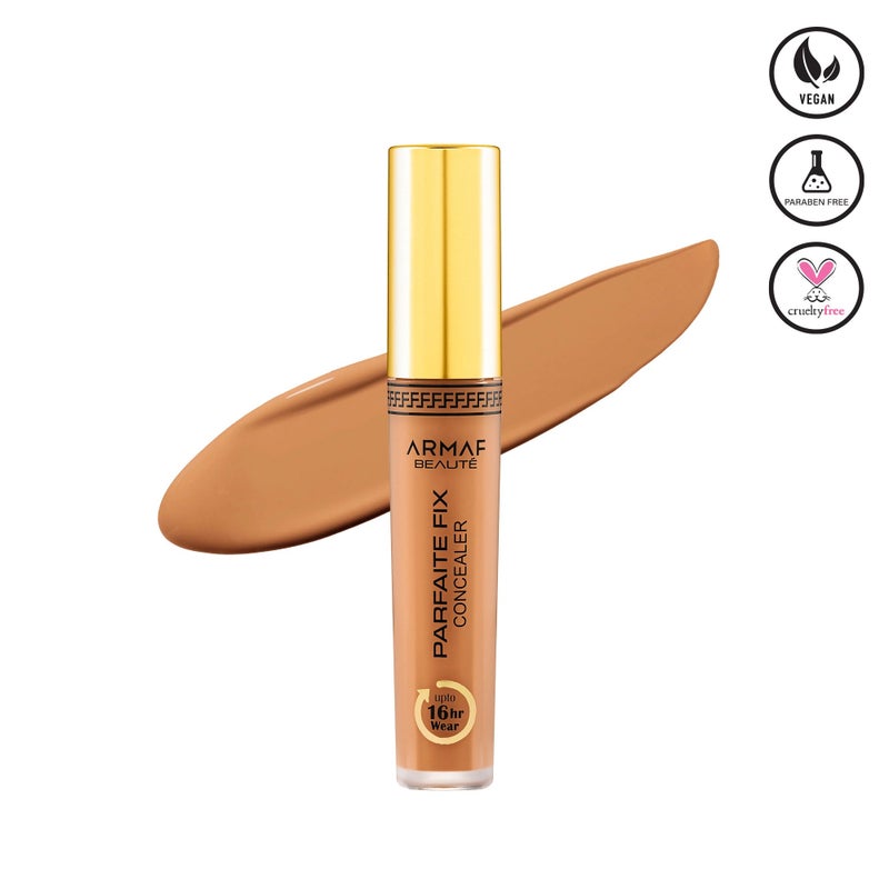 Armaf Beaute Face Make Up 16 Hours Parfaite Fix Concealer 5.8g Warm Beige Colour, Vegan Liquid Formula, Buildable Coverage, Soft Matte Finish, Covers Blemishes & Dark Circles, For All Skin Types - Image 1