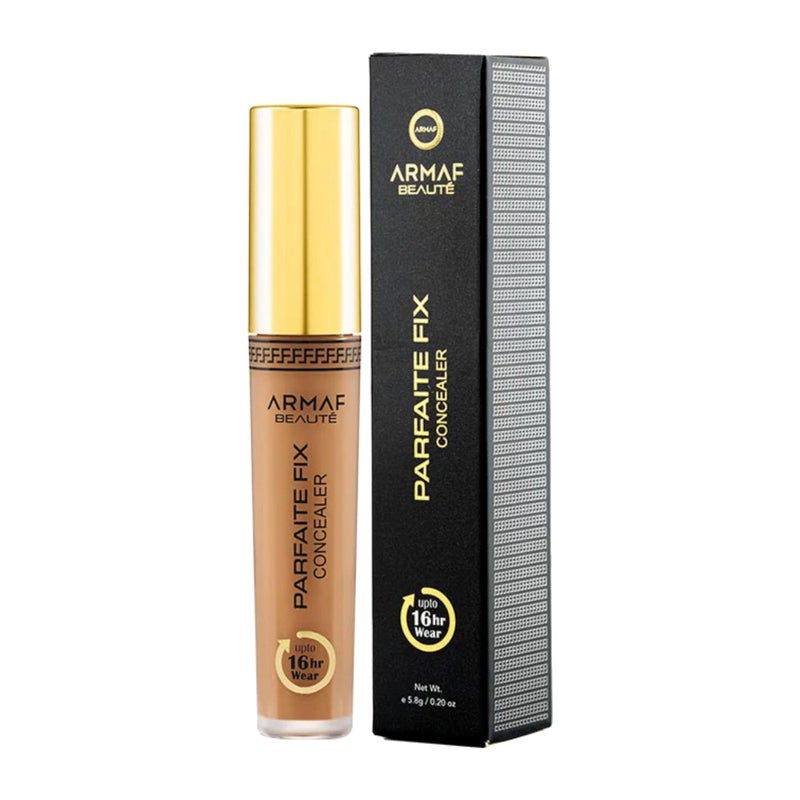 Armaf Beaute Face Make Up 16 Hours Parfaite Fix Concealer 5.8g Warm Beige Colour, Vegan Liquid Formula, Buildable Coverage, Soft Matte Finish, Covers Blemishes & Dark Circles, For All Skin Types - Image 2