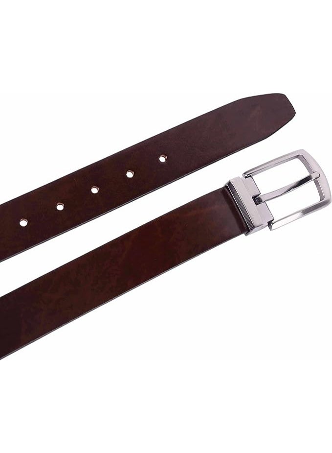 HAMMONDS FLYCATCHER Leather Belt for Men - Perfect for Formal and Casual Wear - Adjustable Waistband up to 46 Inches - Autolock Belt for Formal and Casual Wear - Image 5