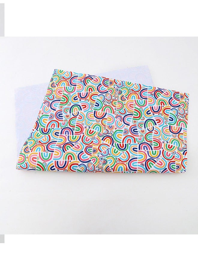 Zeemey 6 Sheets Gift Wrapping Paper With Accessories,Holiday Gift Wrapping Paper,Birthday Gift Box Gift Wrapping DIY, Gift Wrapping Paper for Birthday, Holiday, Wedding, Party,Kids Gift Wrapping (70cmX50cm)  - Image 4