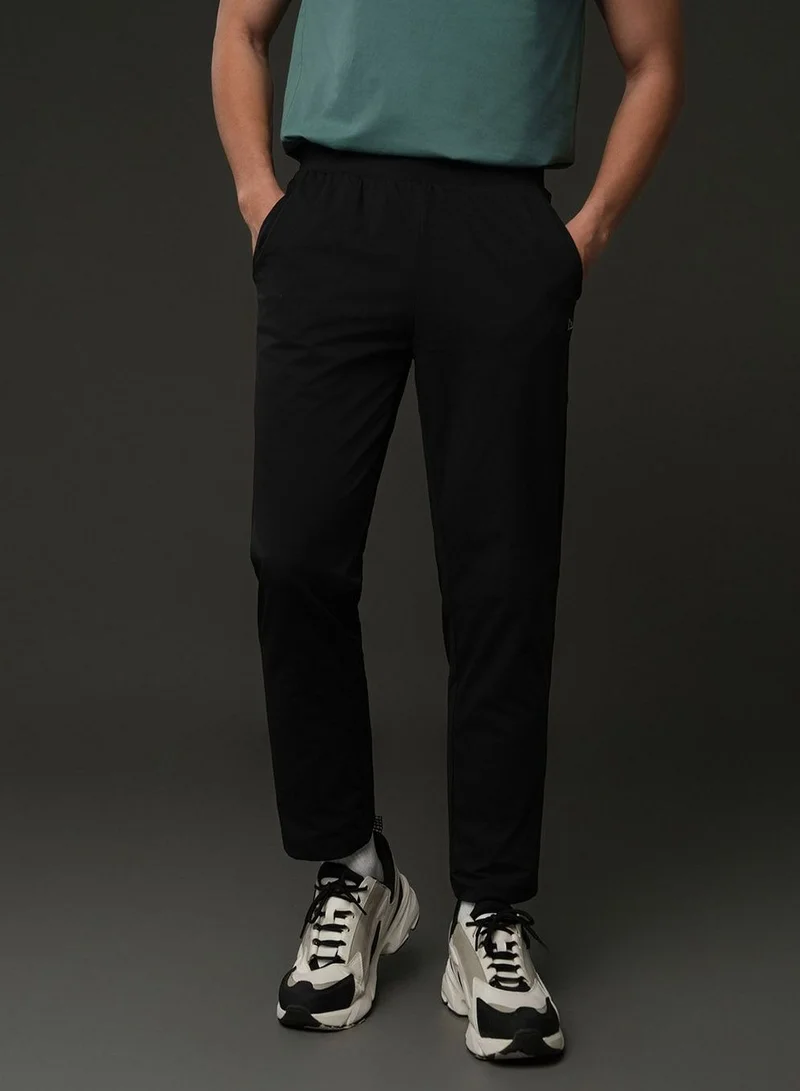 Men’s Regular Fit Ripstop Pants with Elastic Waist
