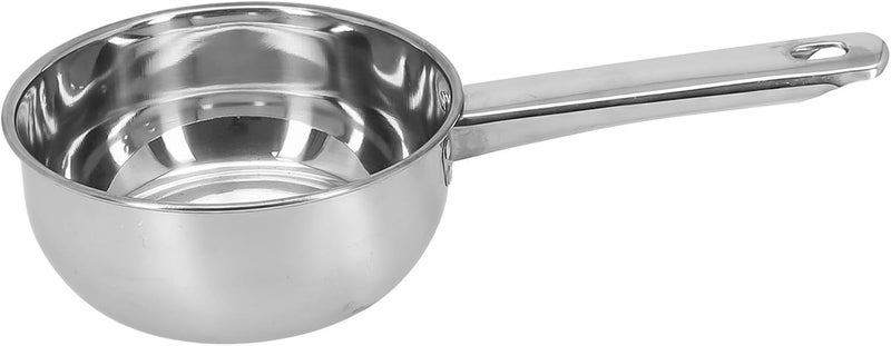 Stainless Steel Water Ladle with Long Handle for Kitchen Cooking, Thickened Metal Soup Spoon for Pot Pan Serving and Scooping Liquid(16cm) - Image 1