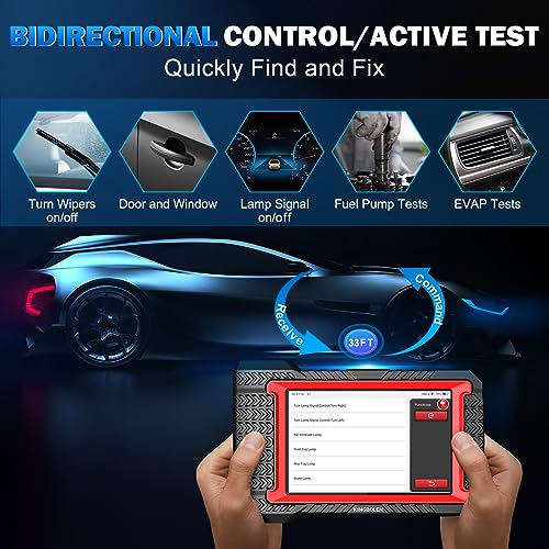 KINGBOLEN K7 OBD2 Scanner Bluetooth 2025 Bidirectional Scan Tool with Lifetime Update(New Version), ECU Coding, 31+ Resets, Full System Car Diagnosis, CAN FD, FCA AutoAuth, Crankshaft Relearn - Image 4