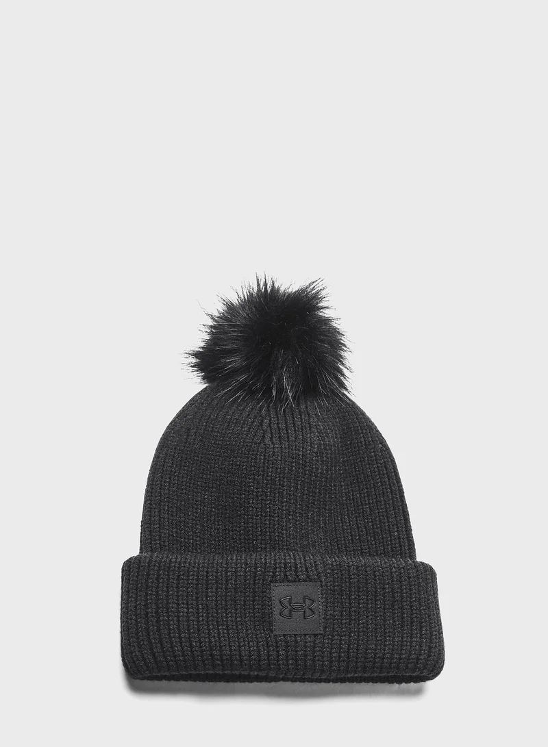 UNDER ARMOUR Halftime Ribbed Pom