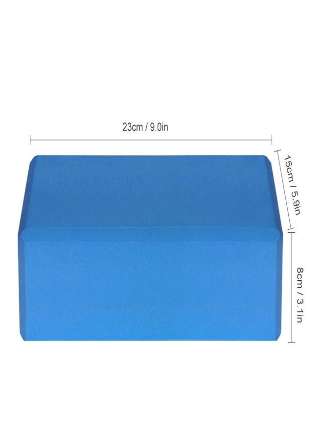 DARKNESS Yoga Block - Supportive Latex-Free EVA Foam Soft Non-Slip Surface for Yoga, Yoga Brick To Support and Deepen Yoga Poses 3 x 6 x 9 inches, Pack Of 1(Multicolour) - Image 2