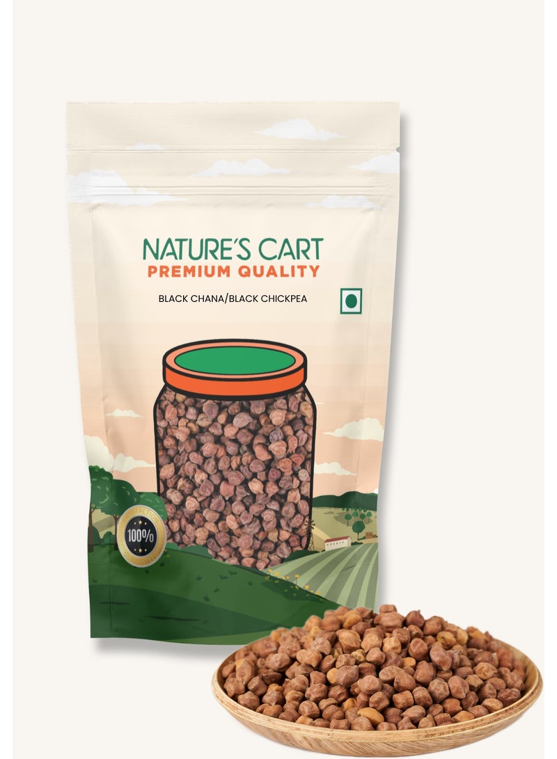 Nature's Cart Premium Quality Black Chana (Black Chickpea) 500 gm