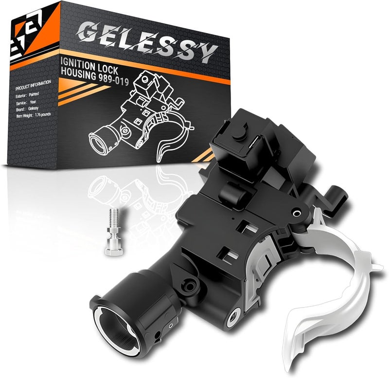 Gelessy غلاف قفل الإشعال 989-019 متوافق مع فورد إيسكيب 2008-2012 فورد فوكس 2009-2011 مازدا تريبيوت 2008-2011 ميركوري مارينر 2008-2010 يستبدل 9L8Z3511A ZZDB66160 - Image 1