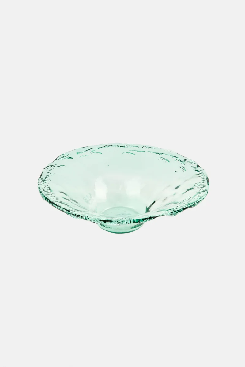 Muy Mucho Glass Fruit Bowl, Transparent