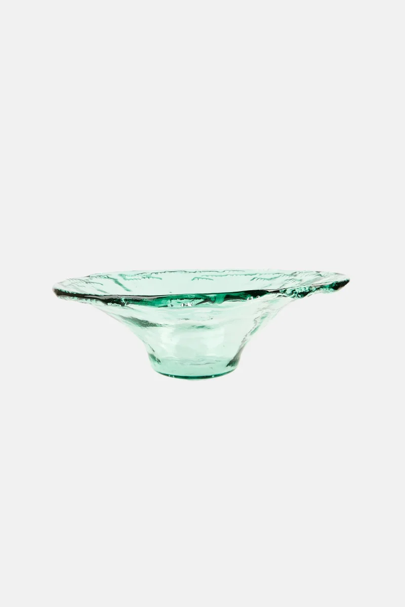 Muy Mucho Glass Fruit Bowl, Transparent