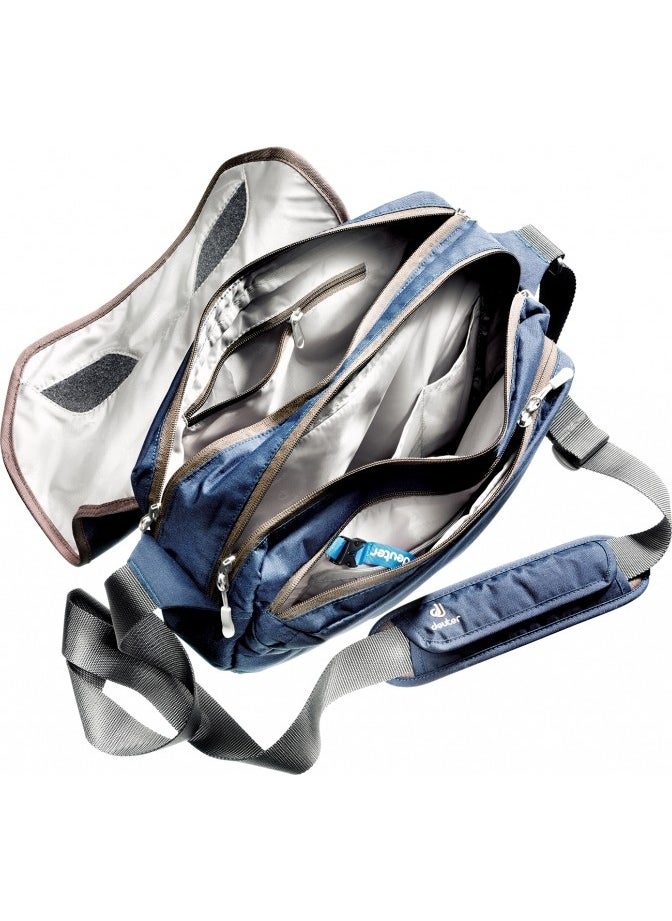 deuter - Carry Out Shoulder Carrying Bag Blue - Brown - Image 1