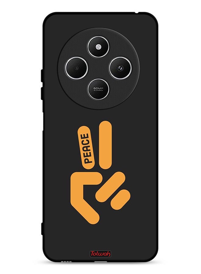 Tolwak Xiaomi Redmi 14R 5G Protective Case Cover Peace - Image 1