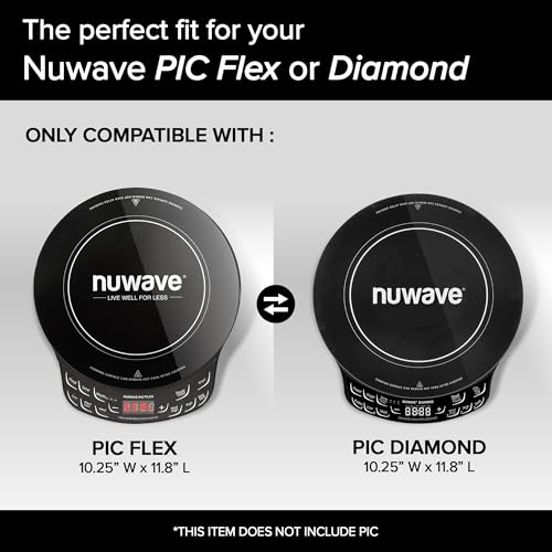 Nuwave PIC Flex Diamond Carry Case Sold by Original Manufacturer Durable WaterResistant Only Compatible with PIC Flex Models 30501 30502 30532 30537 30527 or PIC Diamond Model 30511 - Image 3