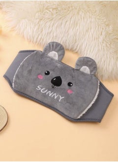 breathe Water Bottle with Cat Design, Triple with Velvet Cloth Cover and Waist Belt for Heat and Cold Therapy to Relieve Back Pain  - Image 5