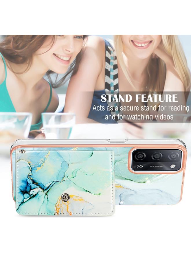 erorex Case For OPPO A54s Marble Pattern IMD Card Slot Phone Case - Image 4