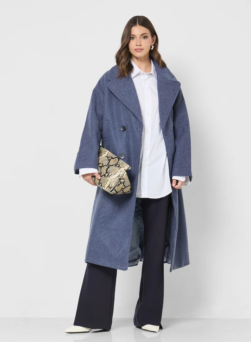 ELLA Double Breasted Over Coat