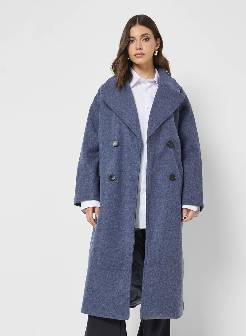 ELLA Double Breasted Over Coat