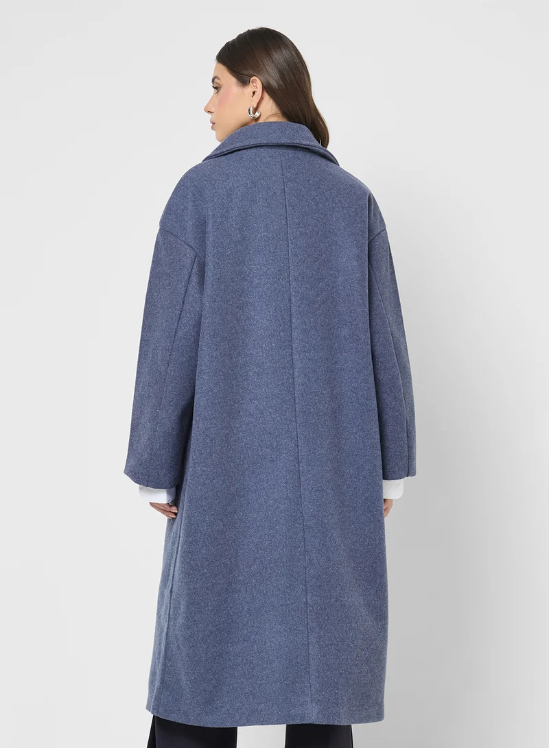 ELLA Double Breasted Over Coat
