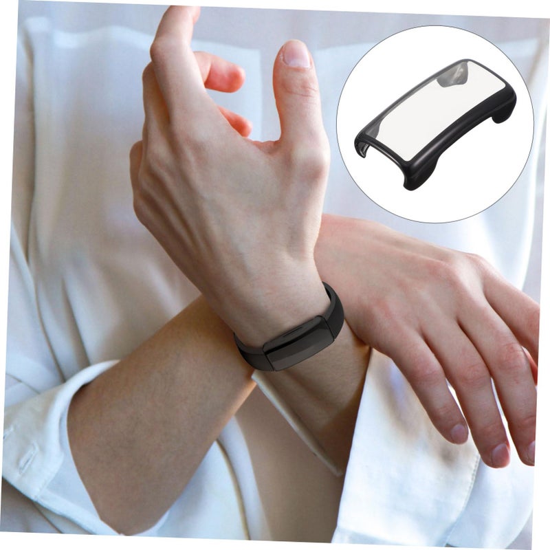 2Pcs Protective Case for Inspire Smart Bracelet Lightweight Full Coverage Anti Scratch - Image 4