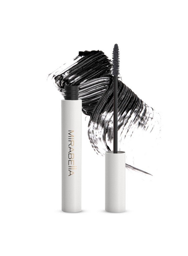 Mirabella Lasting Lash Waterproof Mascara Black Volume, Length, & Curl Enhancer For Eyelashes Smear & Smudgeproof Mascara Thickening, Lengthening, & Volumizing Mascara For Sensitive Eyes - Image 1