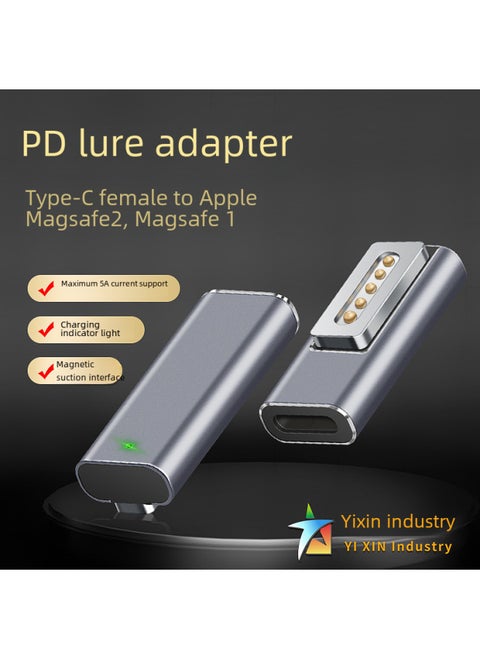Type-c Female To Magsafe 2 Adapter Pd Decoy Adapter For Macbook Notebook Charging-Specifications:magsafe2 (second Generation T Head)