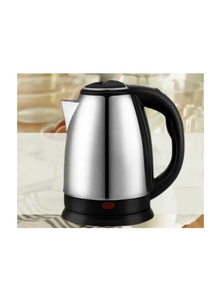 micro speed 2-liter electric kettle, 2200 watts, 360° rotating base, 1-meter thick cable, 5-minute boiling time, with boil-dry and overheat protection. - Image 2