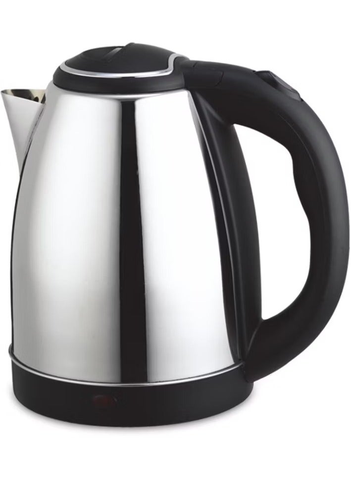 micro speed 2-liter electric kettle, 2200 watts, 360° rotating base, 1-meter thick cable, 5-minute boiling time, with boil-dry and overheat protection. - Image 1