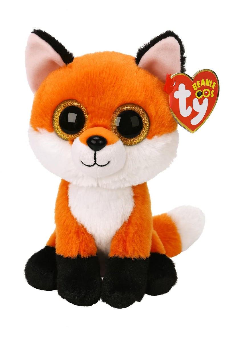 Ty - Beanie Boo's - Meadow The Fox Soft Toy, 15 cm, Tricolour, TY36379 - Image 1