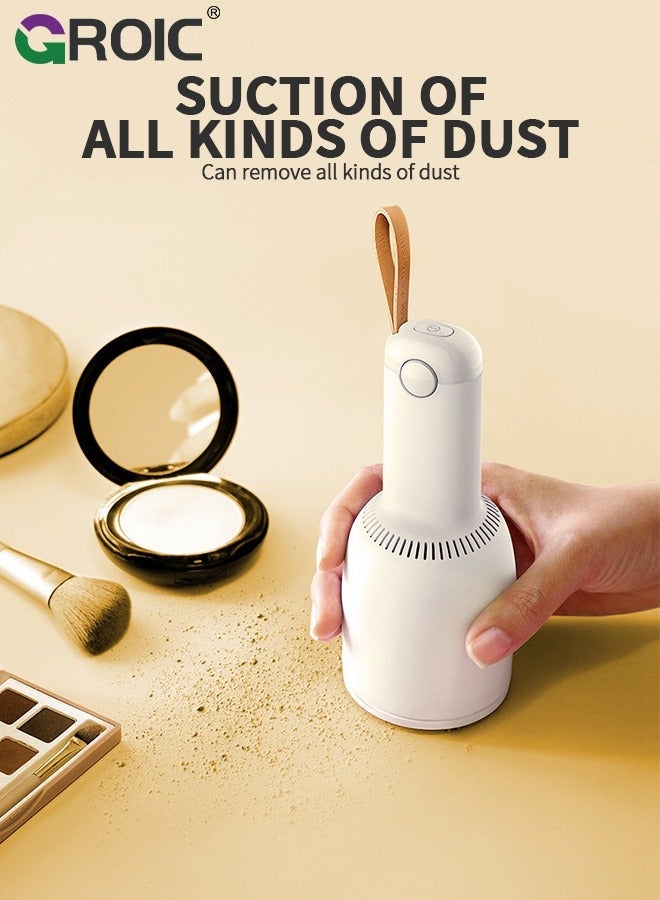 GROIC Mini Desktop Vacuum Cleaner Desk for Picking up Crumbs Eraser Crumbs, Portable Small USB Dust on Tabletop Keyboard Piano - Image 5