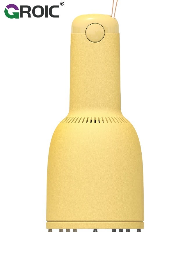 GROIC Mini Desktop Vacuum Cleaner Desk for Picking up Crumbs Eraser Crumbs, Portable Small USB Dust on Tabletop Keyboard Piano - Image 1