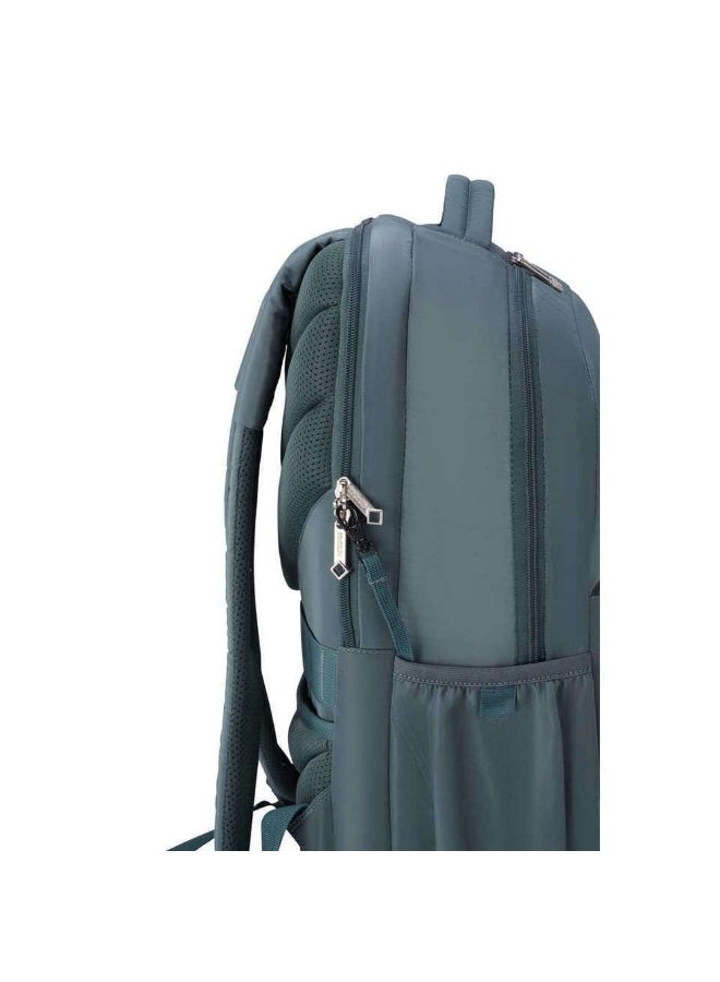 American Tourister Jit+ 2.0 Style 02, 28L Office 3 Compartment Laptop Backpack With Cable Organizer Pouch, USB Charging Port, Trolley Strap & Rain Cover For Unisex, Men & Women - Image 5