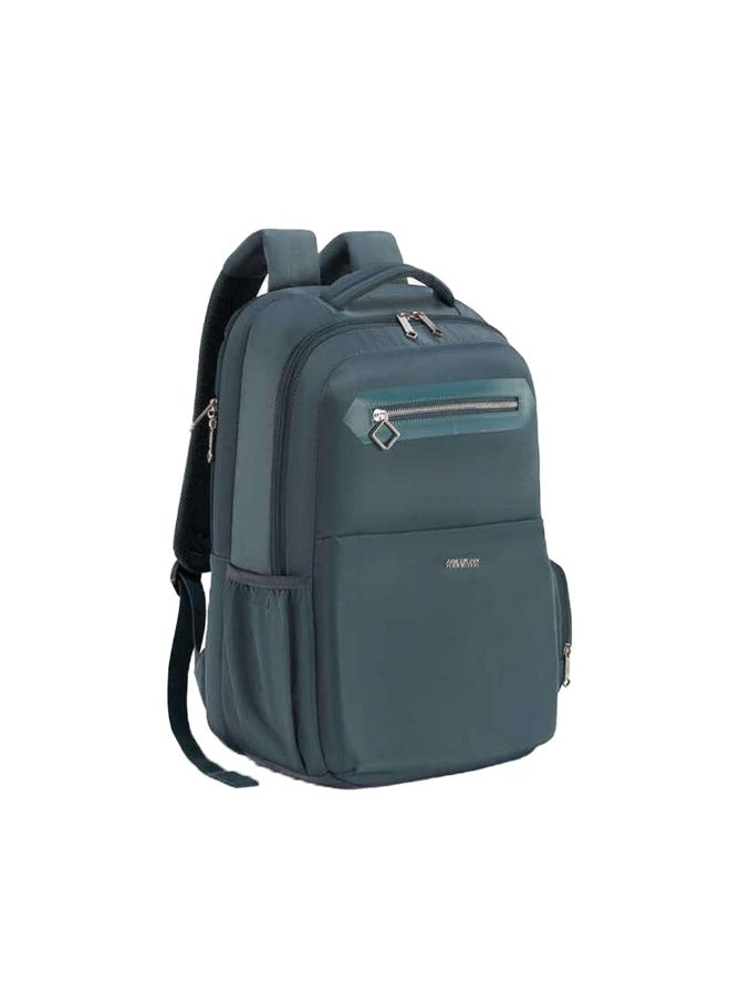 American Tourister Jit+ 2.0 Style 02, 28L Office 3 Compartment Laptop Backpack With Cable Organizer Pouch, USB Charging Port, Trolley Strap & Rain Cover For Unisex, Men & Women - Image 1