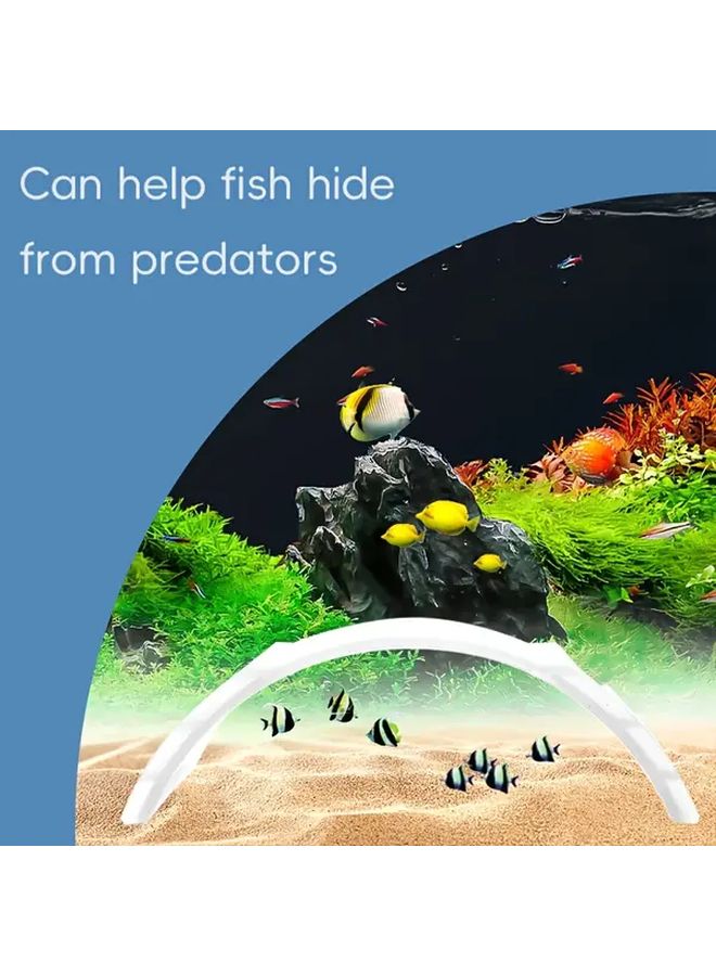 2 Pack Black Aquarium Fish Cave Decorations Hideout For Fish And Shrimp - Image 5