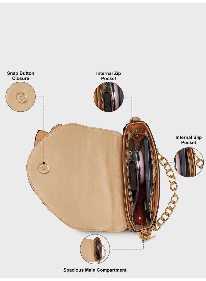 CAPRESE BLOOM SLING SMALL APRICOT - Image 4