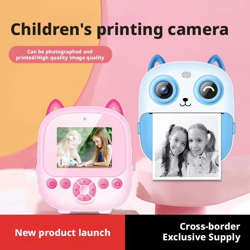 S5 HD Mini Dual-Camera Instant Photo Printer Camera - Image 1